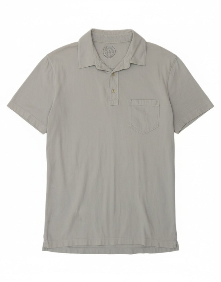 J. CREW Mens Polo Shirt Medium Blue Cotton Vintage J. Crew and Second-Hand J. Crew from Messina Hembry 