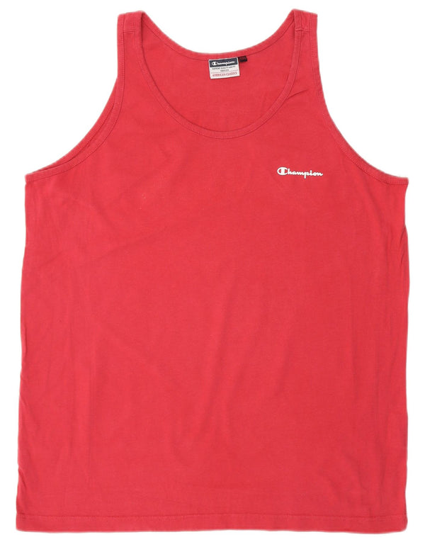 CHAMPION Damevest Top UK 20 2XL Pink Bomuld