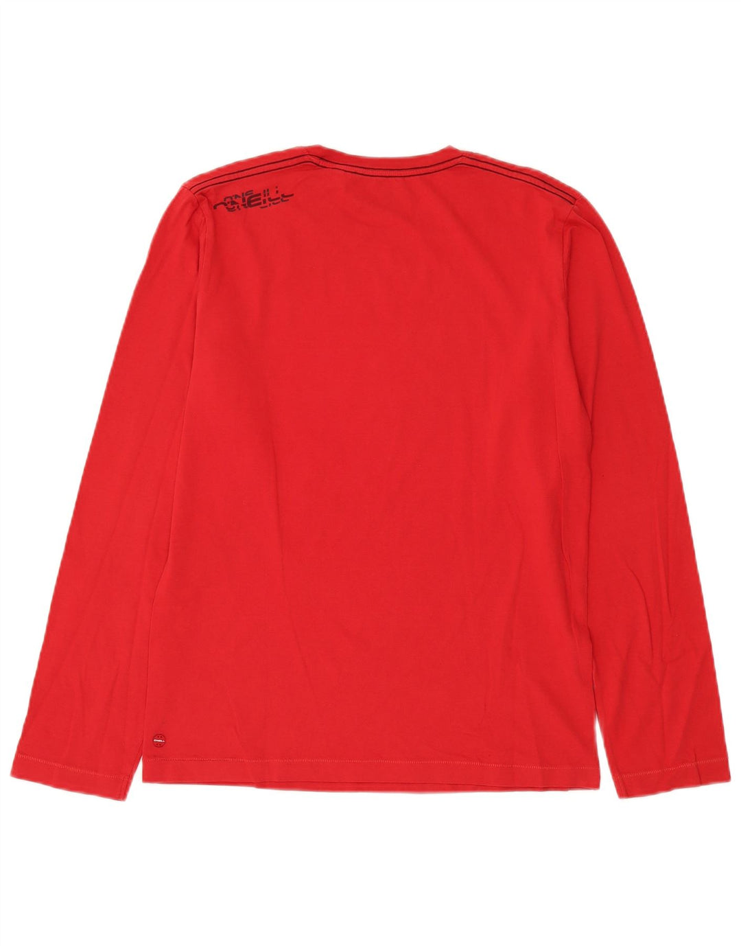 O'Neill Herre Slim Fit Grafisk Top Langærmet Medium Rød Bomuld