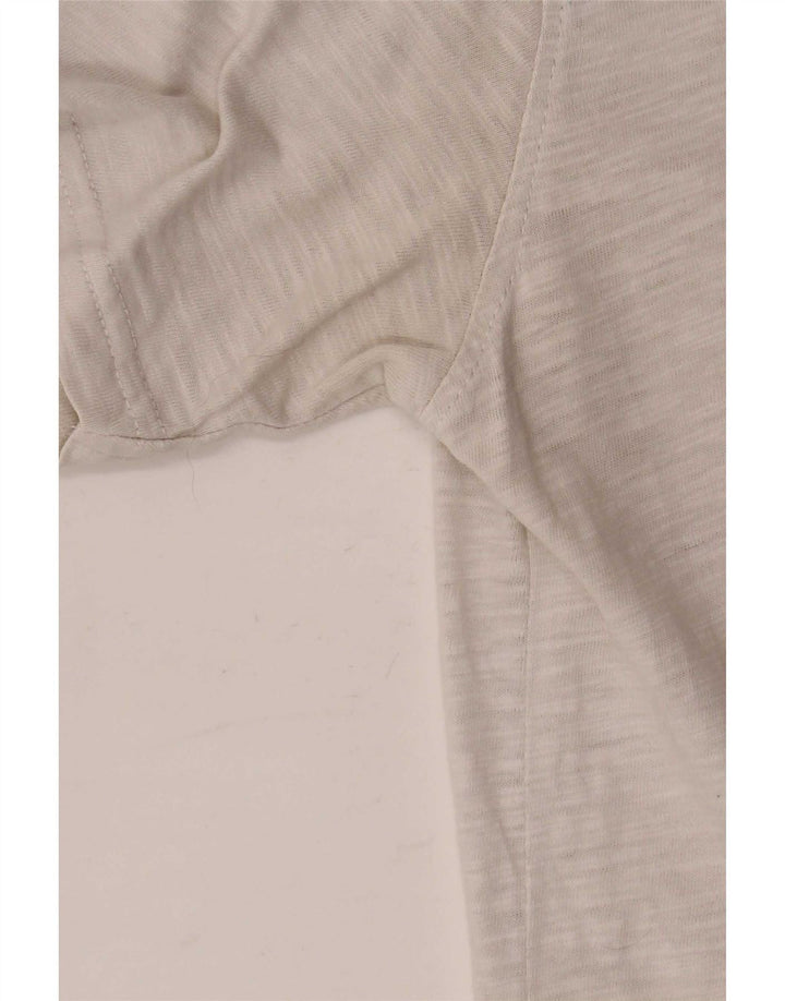 Fat Face Herre T-Shirt Top Medium Hvid Flecked