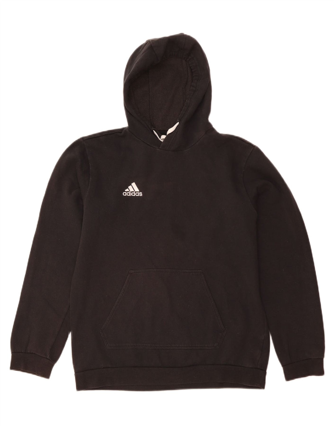 Adidas Herre hættetrøje Jumper Medium Sort Bomuld