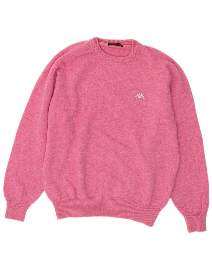 Kappa Dame sweater med rund hals DK 14 Medium Pink Uld