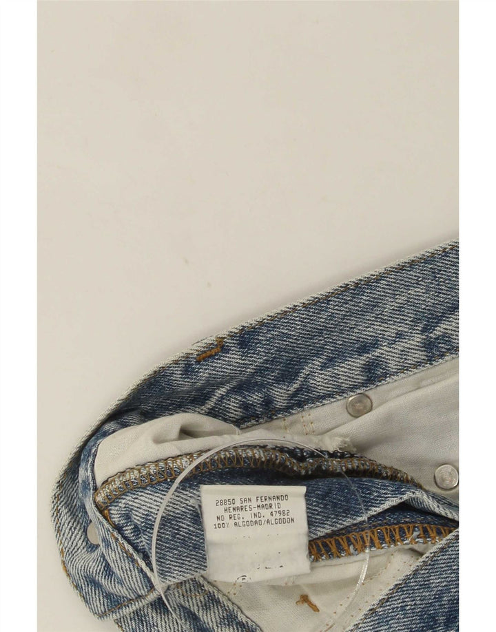 Lee Straight Jeans til mænd W42 L26 blå bomuld