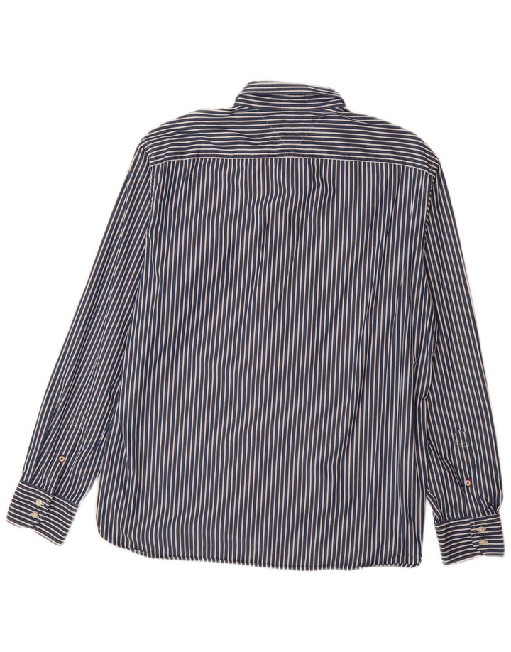 TOMMY HILFIGER Herreskjorte XL Marineblå stribet