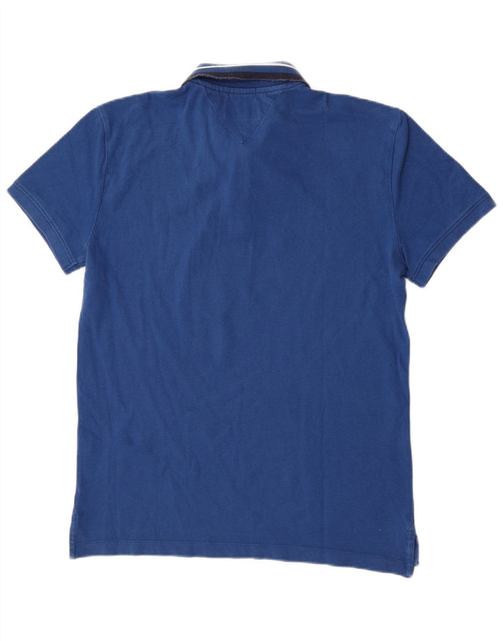 Tommy Hilfiger Herre Regular Fit Polo Shirt Lille Blå