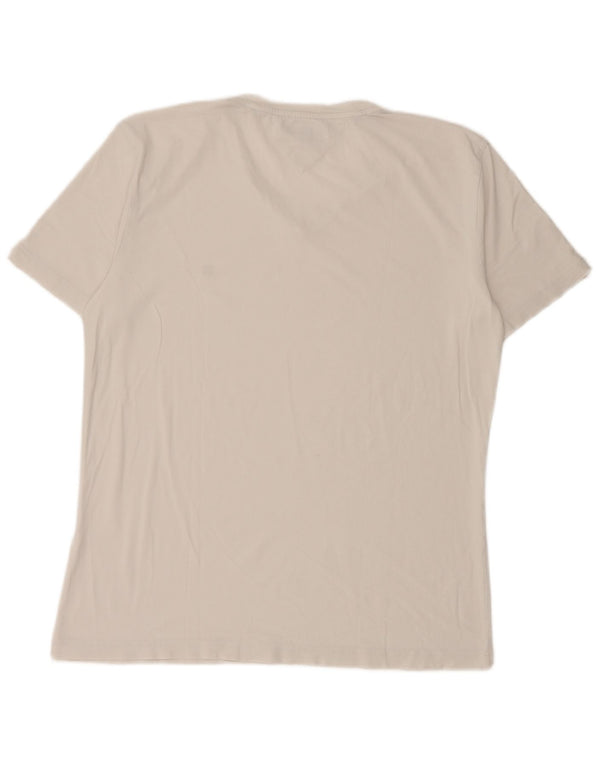 Tommy Hilfiger Herre T-Shirt Top 2XL Hvid