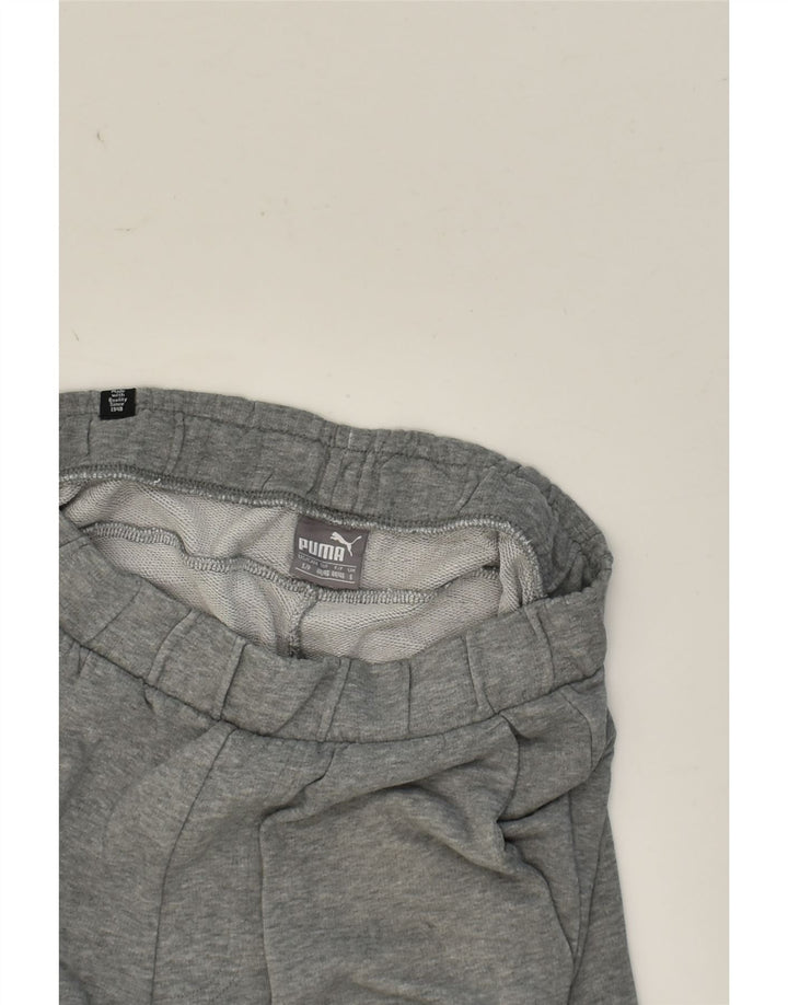 PUMA Mens Tracksuit Trousers Joggers Small Grey | Vintage Puma | Thrift | Second-Hand Puma | Used Clothing | Messina Hembry 