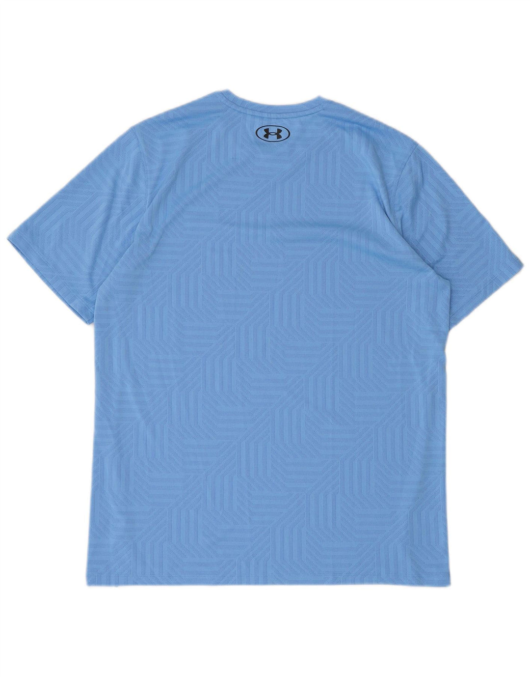 Under Armour Herre T-Shirt Top Medium Blå Geometrisk