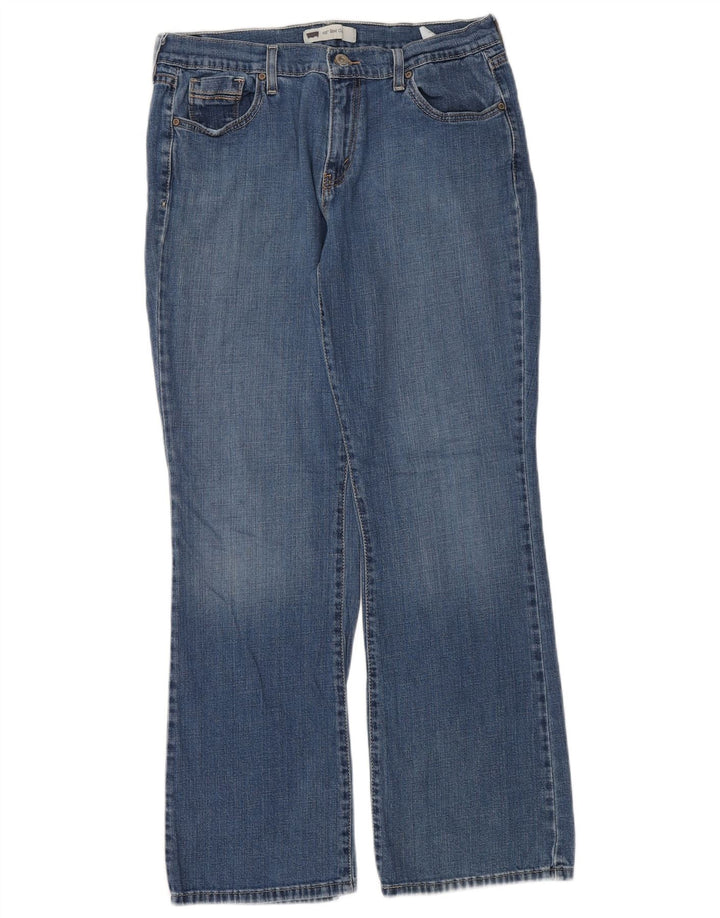 Levi's Dame 515 Bootcut Jeans W31 L32 Blå Bomuld