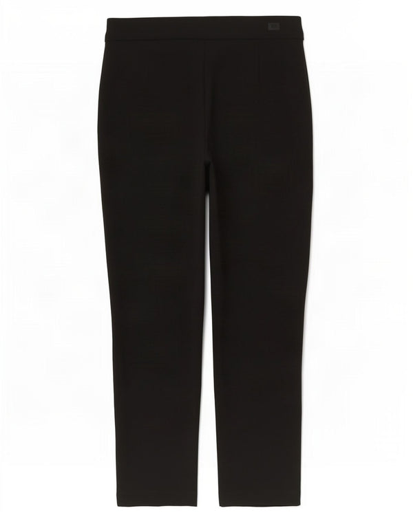Marks & Spencer Kvinder Højtaljede Casual Bukser UK 12 Medium W30 L27 Blac