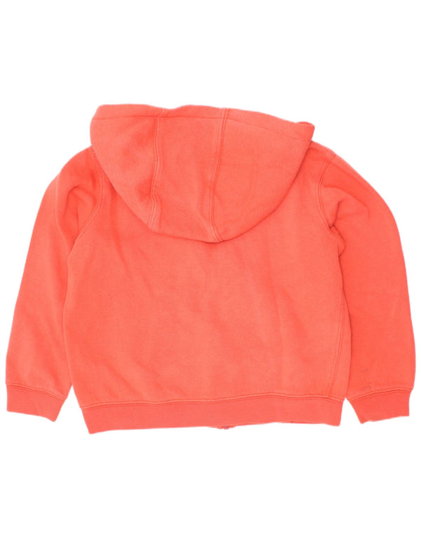 Nike hættetrøje med lynlås til piger 5-6 år Medium Orange Bomuld