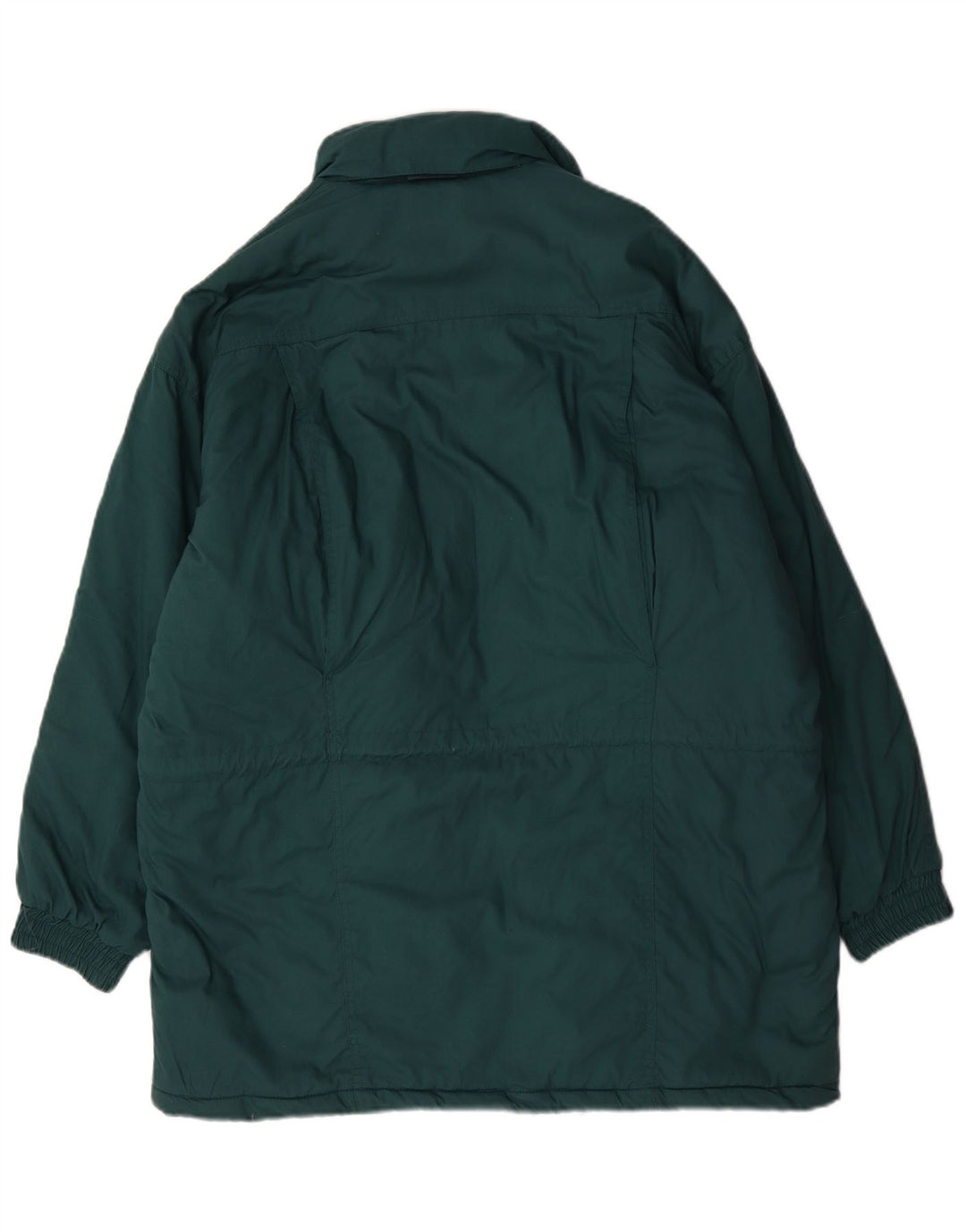 Hurricane Herre Loose Fit polstret jakke UK 38 Medium Green Cotton