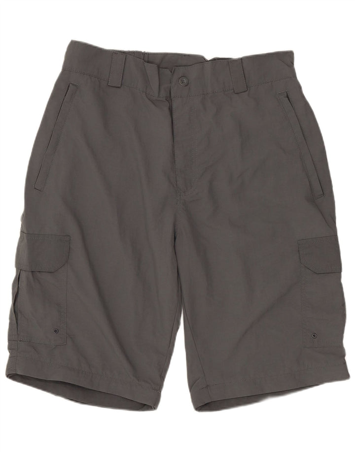 MOUNTAIN WAREHOUSE Herre Cargo Shorts W32 Medium Grå Nylon
