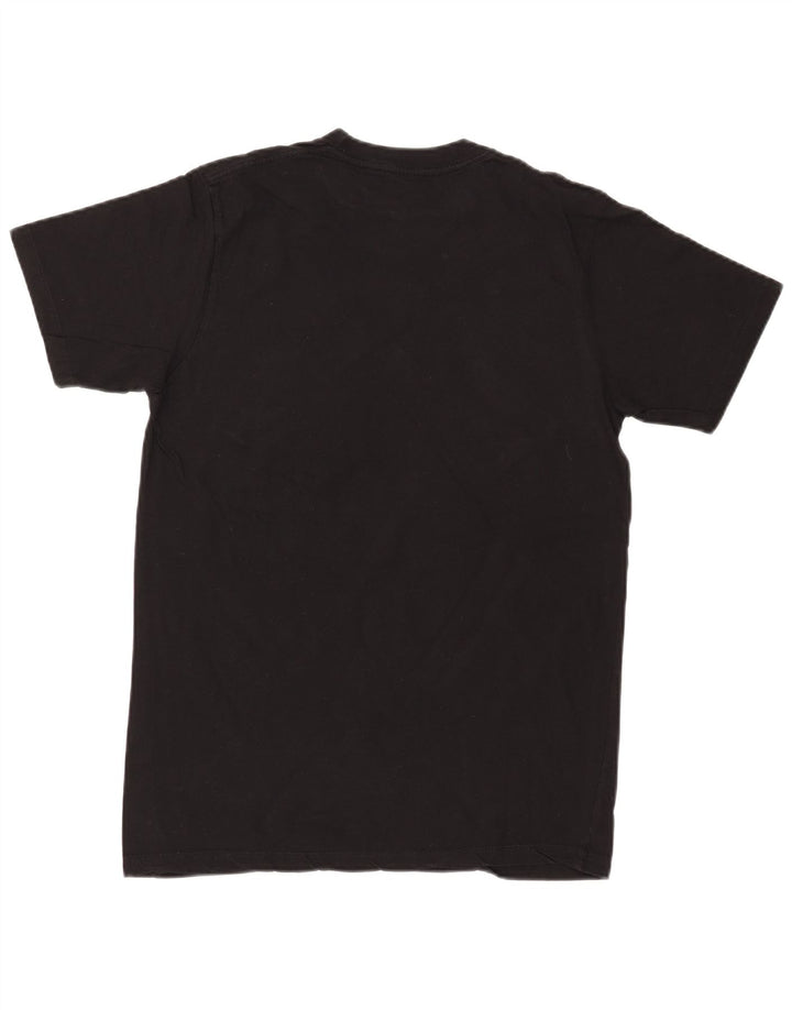 Hard Rock Cafe Herre Malta Grafisk T-Shirt Top Medium Sort Bomuld