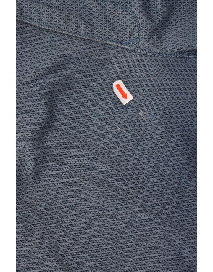 Tommy Hilfiger Herre Chino Shorts W33 Medium Blue Geometrisk Bomuld