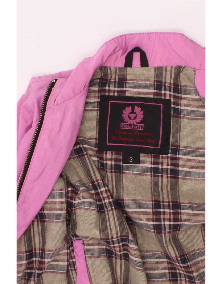 Belstaff Girls Bomber Jacket 2-3 år Pink Nylon