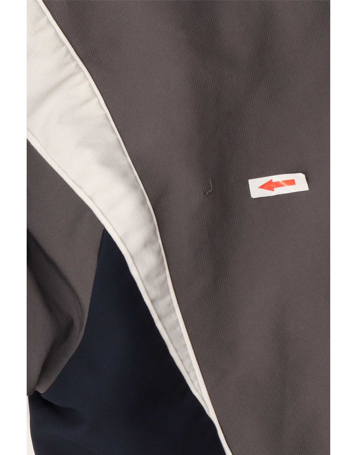 Adidas Herre Hætte Anorak træningsdragt Topjakke Stor Grå Colourblock