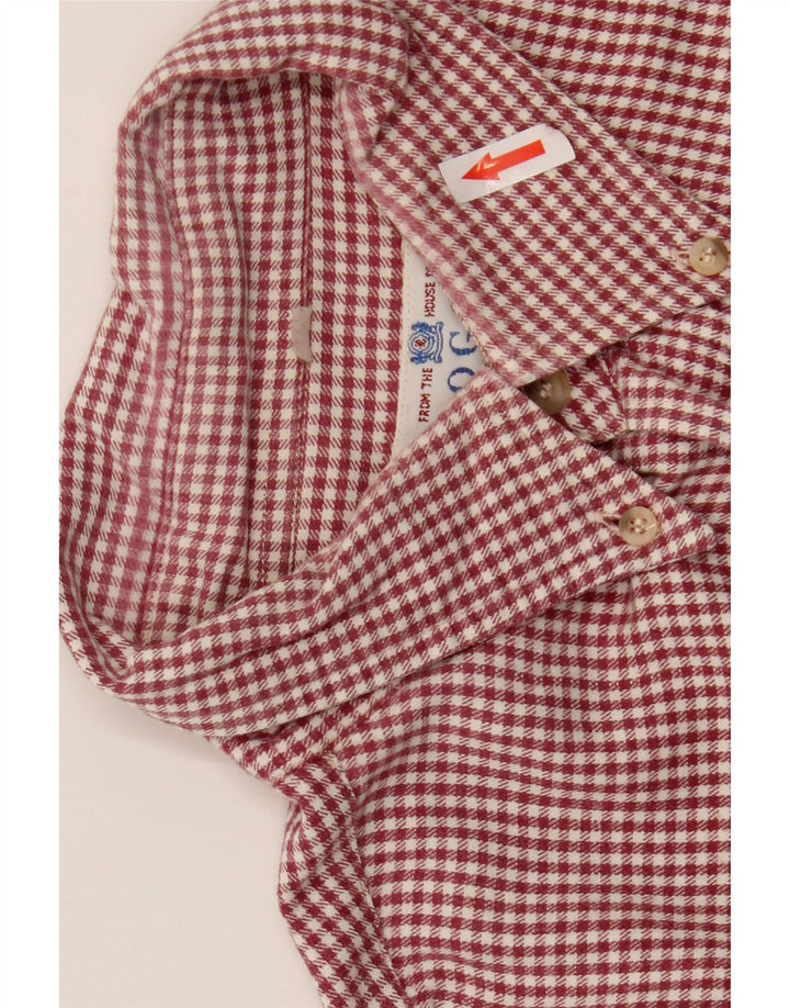 Boggi herreskjorte stor rød Gingham