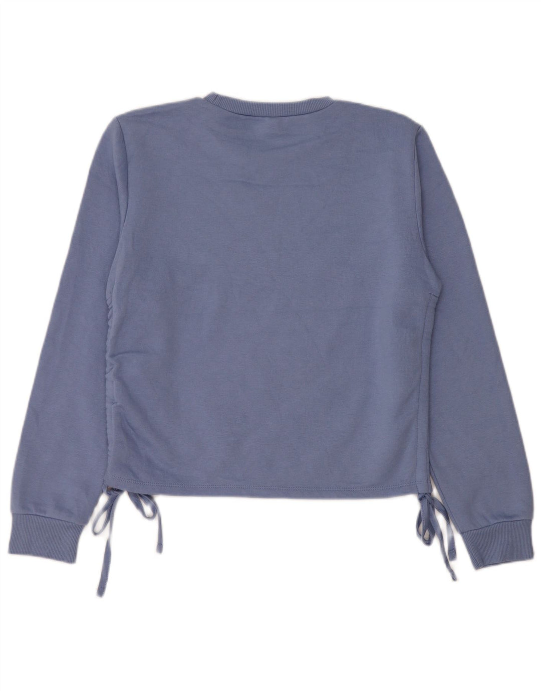 Zara Sweatshirt Jumper UK 14 Medium Blue Polyester