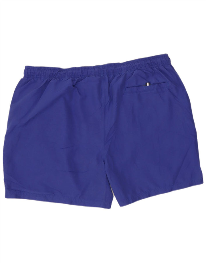 MARKS & SPENCER Badeshorts til mænd 2XL blå polyester