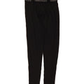 REEBOK Womens High Waist Graphic Leggings UK 12 Medium  Black Polyester Vintage Reebok and Second-Hand Reebok from Messina Hembry 