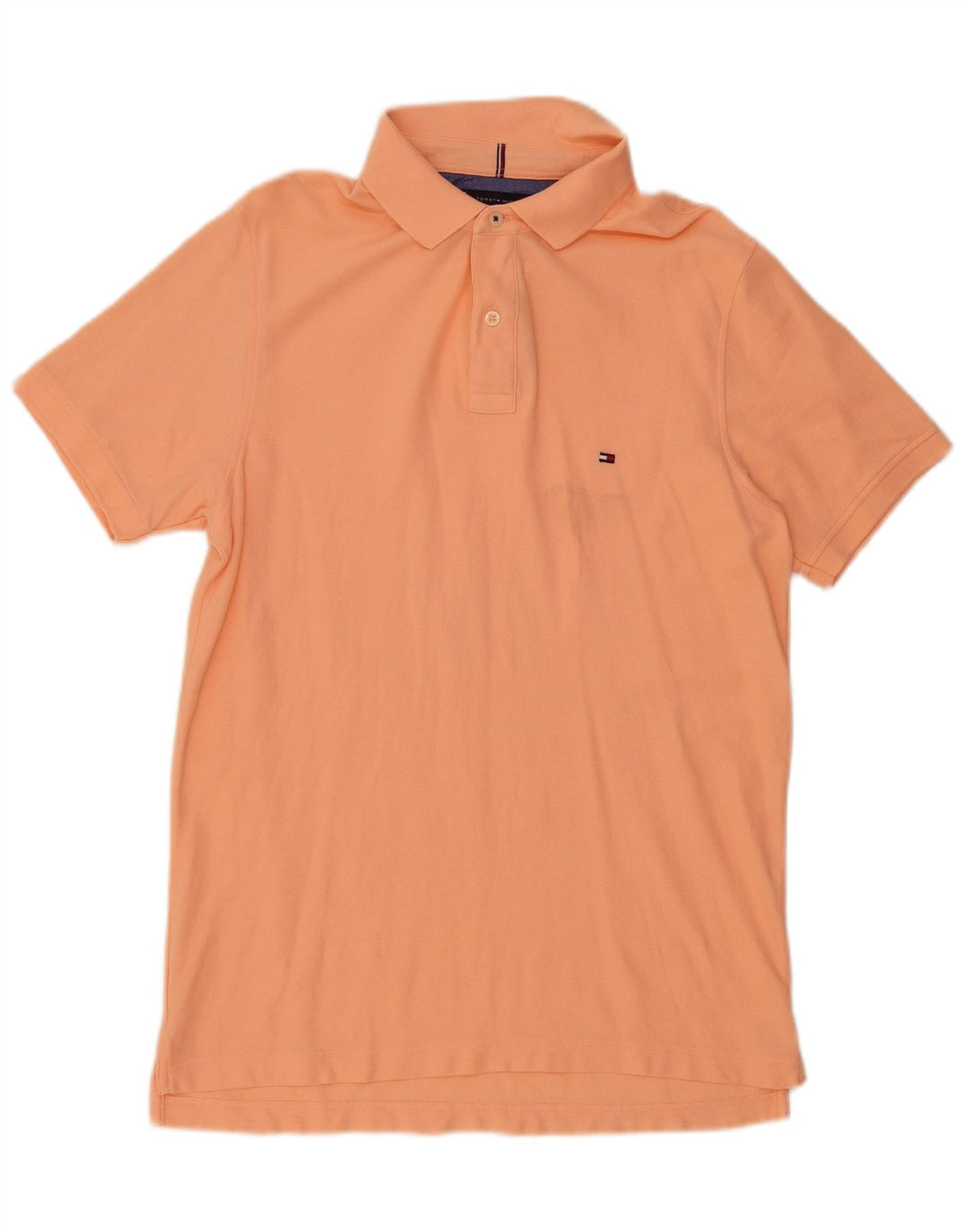 TOMMY HILFIGER Herre Slim Fit Polo Shirt Large Orange
