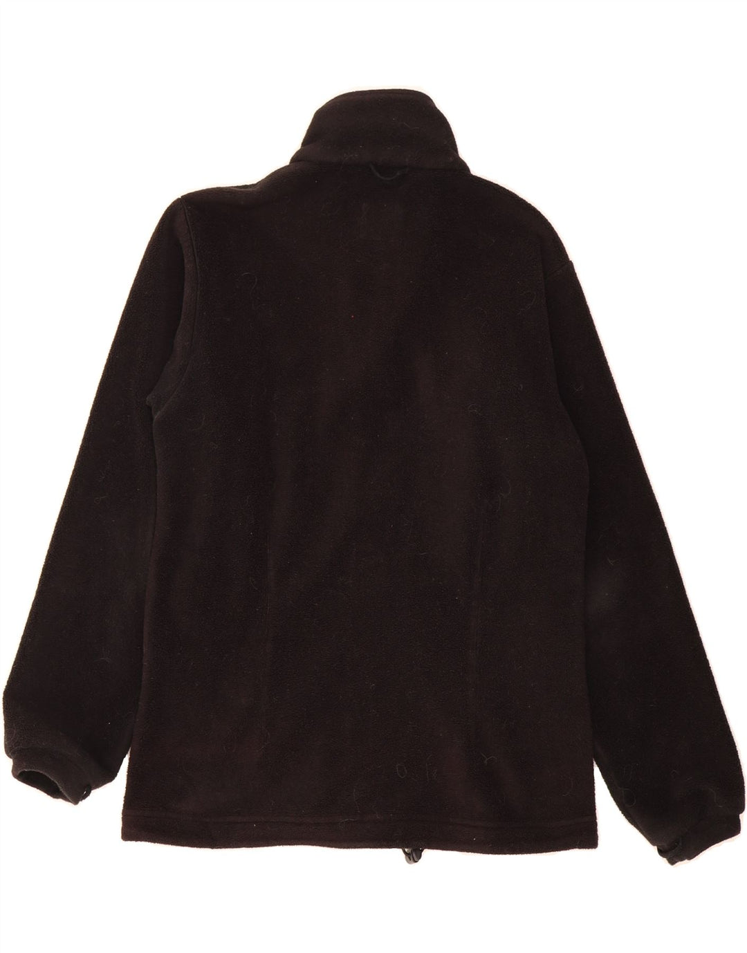 JACK WOLFSKIN Womens Fleece Jacket UK 10 Small Black Polyester Vintage Jack Wolfskin and Second-Hand Jack Wolfskin from Messina Hembry 