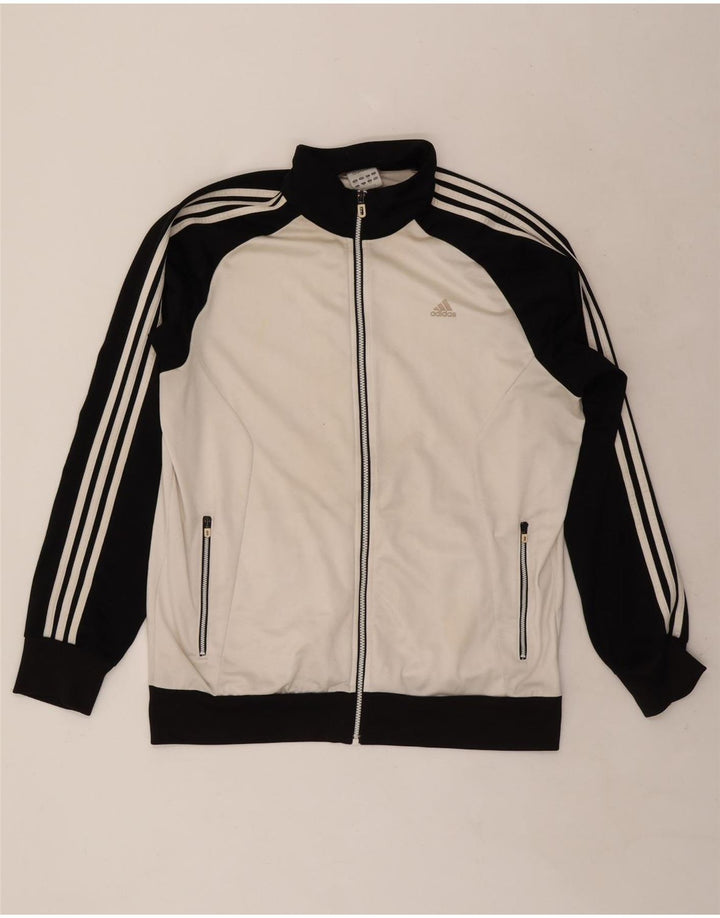 Adidas Træningsdragt til mænd Topjakke UK 46/48 XL Hvid Polyester