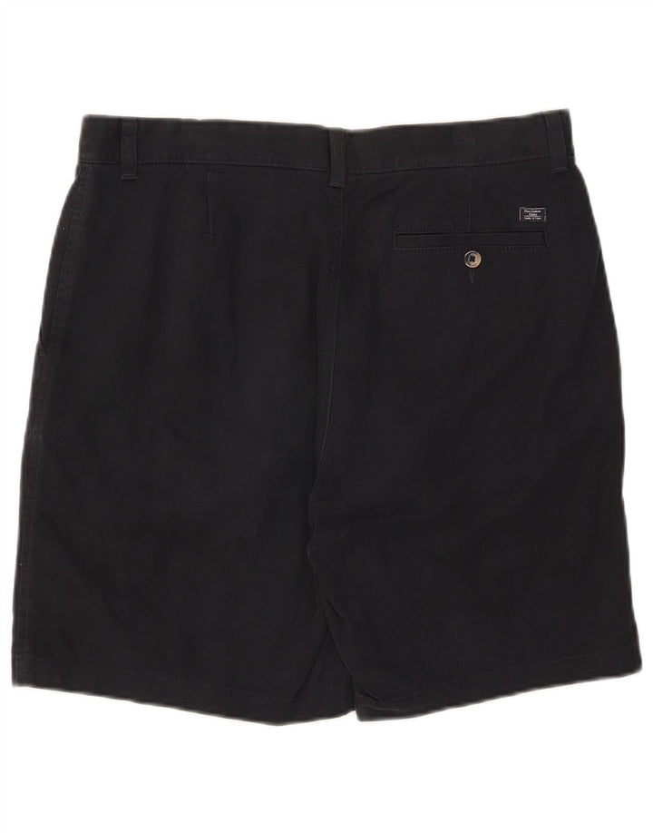 Marks & Spencer Herre Chino Shorts W36 Large Navy Blue Bomuld