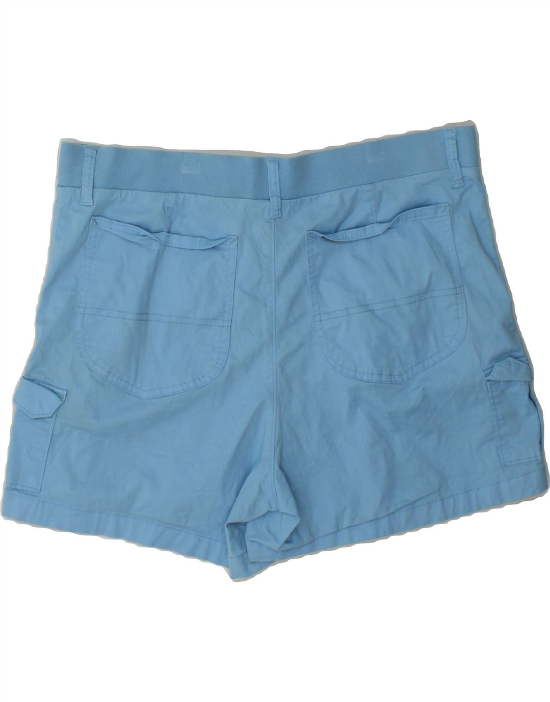 LEE Womens Cargo Shorts US 18 2XL W38 Blue Cotton Vintage Lee and Second-Hand Lee from Messina Hembry 