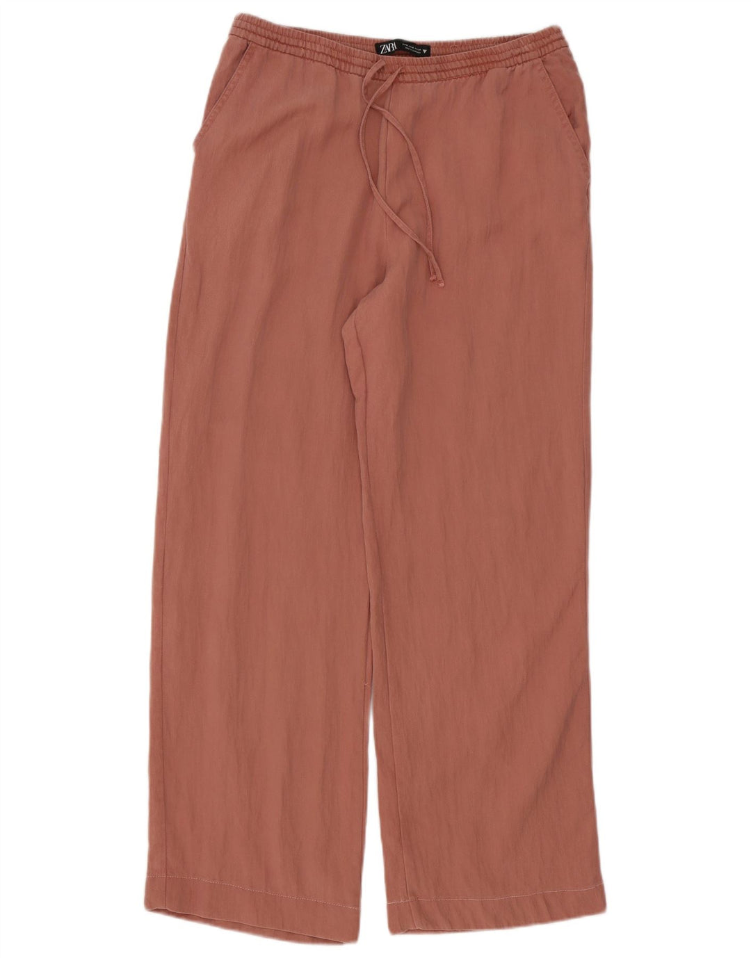 Zara Damebukser med brede ben Medium W28 L30 Pink
