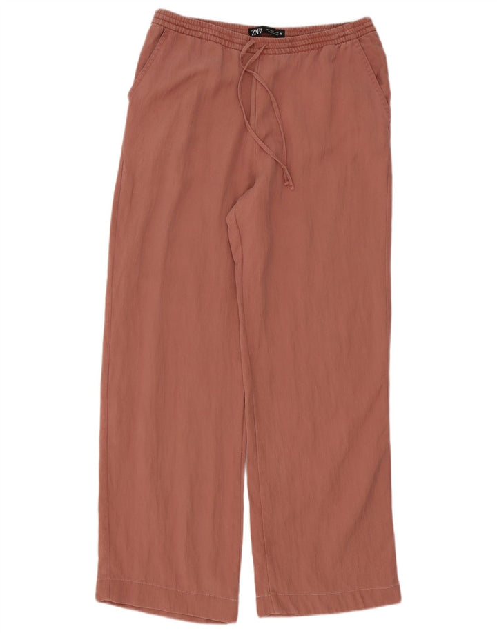 Zara Damebukser med brede ben Medium W28 L30 Pink