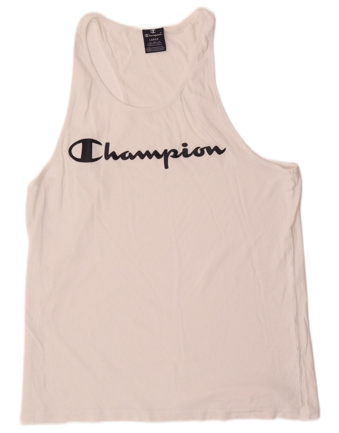Champion Kvinder Grafisk Vest Top UK 14 Large White