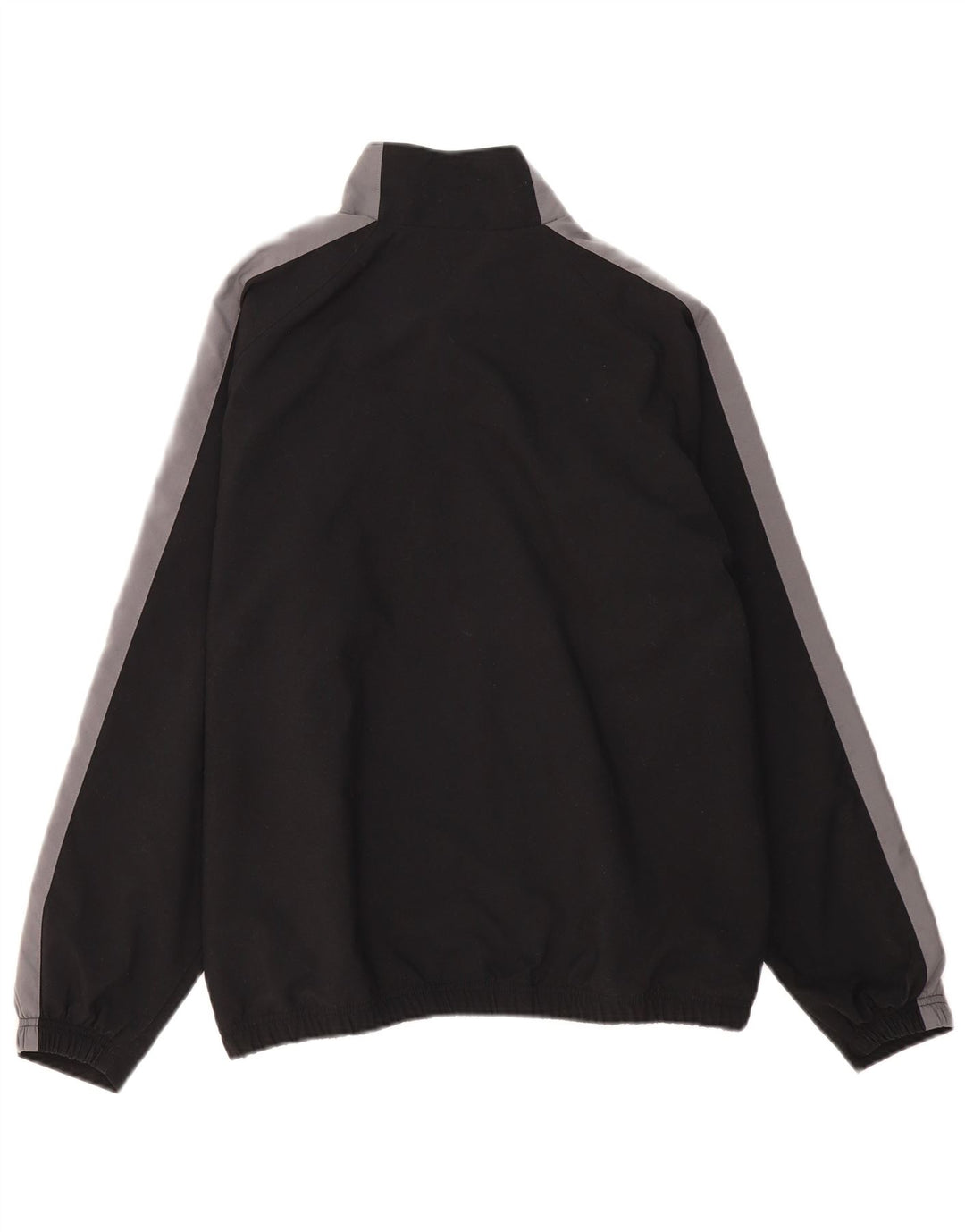 NIKE Træningsdragt topjakke til mænd UK 38/40 Medium Sort Colourblock Polyester