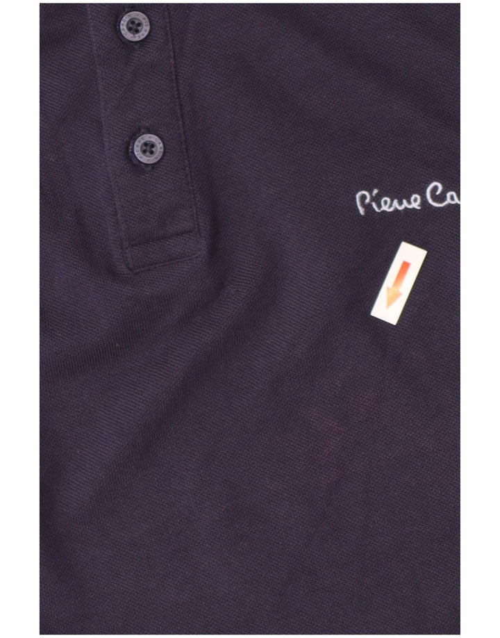 Pierre Cardin Herre langærmet Regular Fit Polo Shirt Medium Navy Blue