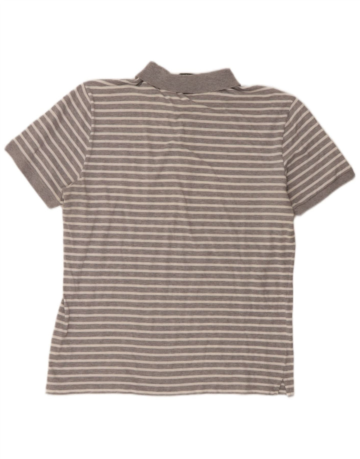 Fred Perry Herre poloskjorte 2XL gråstribet bomuld