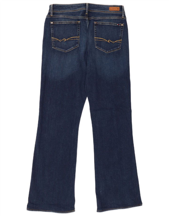 Tommy Hilfiger Dame Paris Classic Fit Bootcut Jeans W32 L32 Marineblå