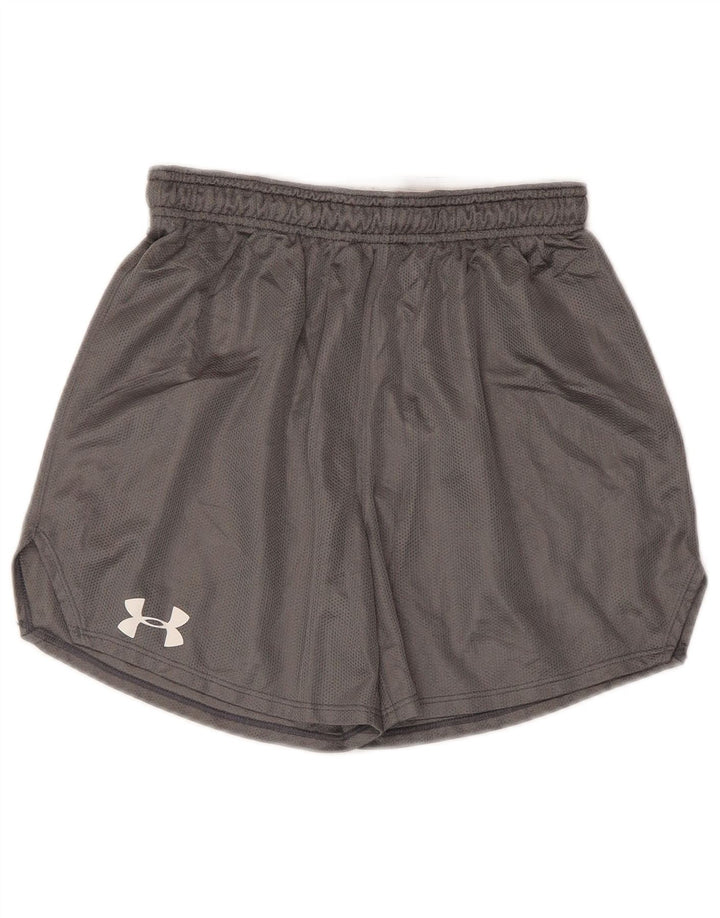 UNDER ARMOUR Sportsshorts til kvinder UK 10 Små grå polyester