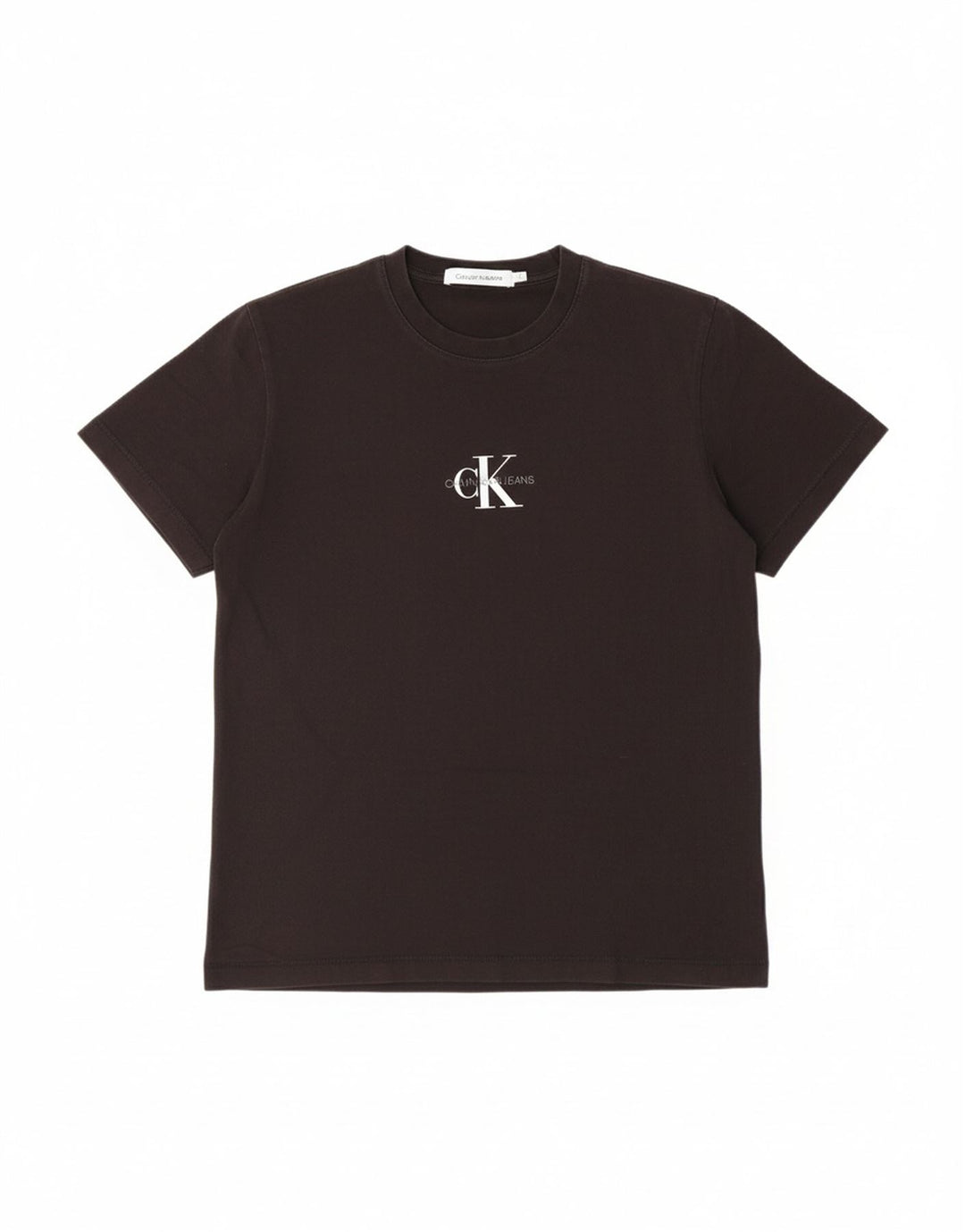 CALVIN KLEIN JEANS Mens Graphic T-Shirt Top Small Black