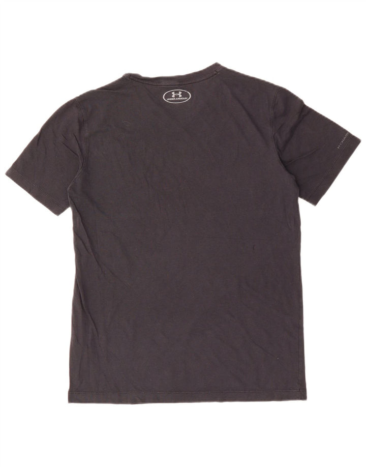 UNDER ARMOUR Herre Heat Gear T-Shirt Top Lille Sort