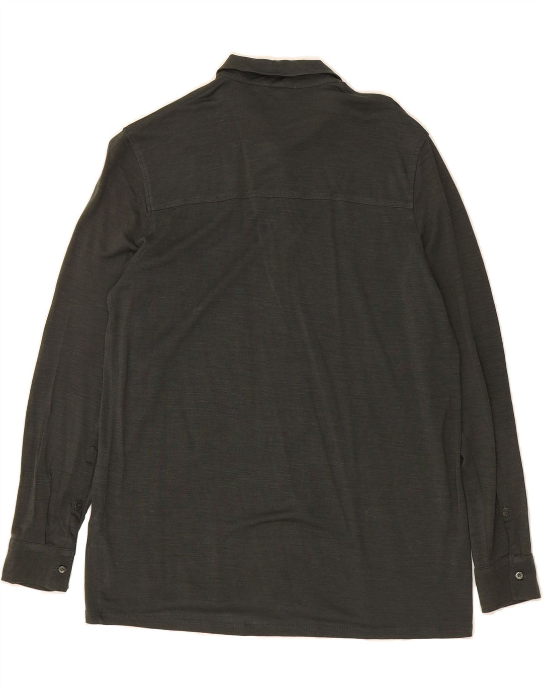 MASSIMO DUTTI Womens Shirt UK 14 Medium Grey Lyocell Vintage Massimo Dutti and Second-Hand Massimo Dutti from Messina Hembry 