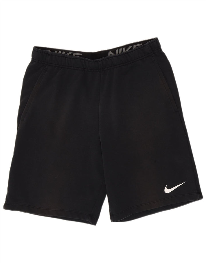 Nike Herre Dri Fit sportsshorts store sorte bomuld