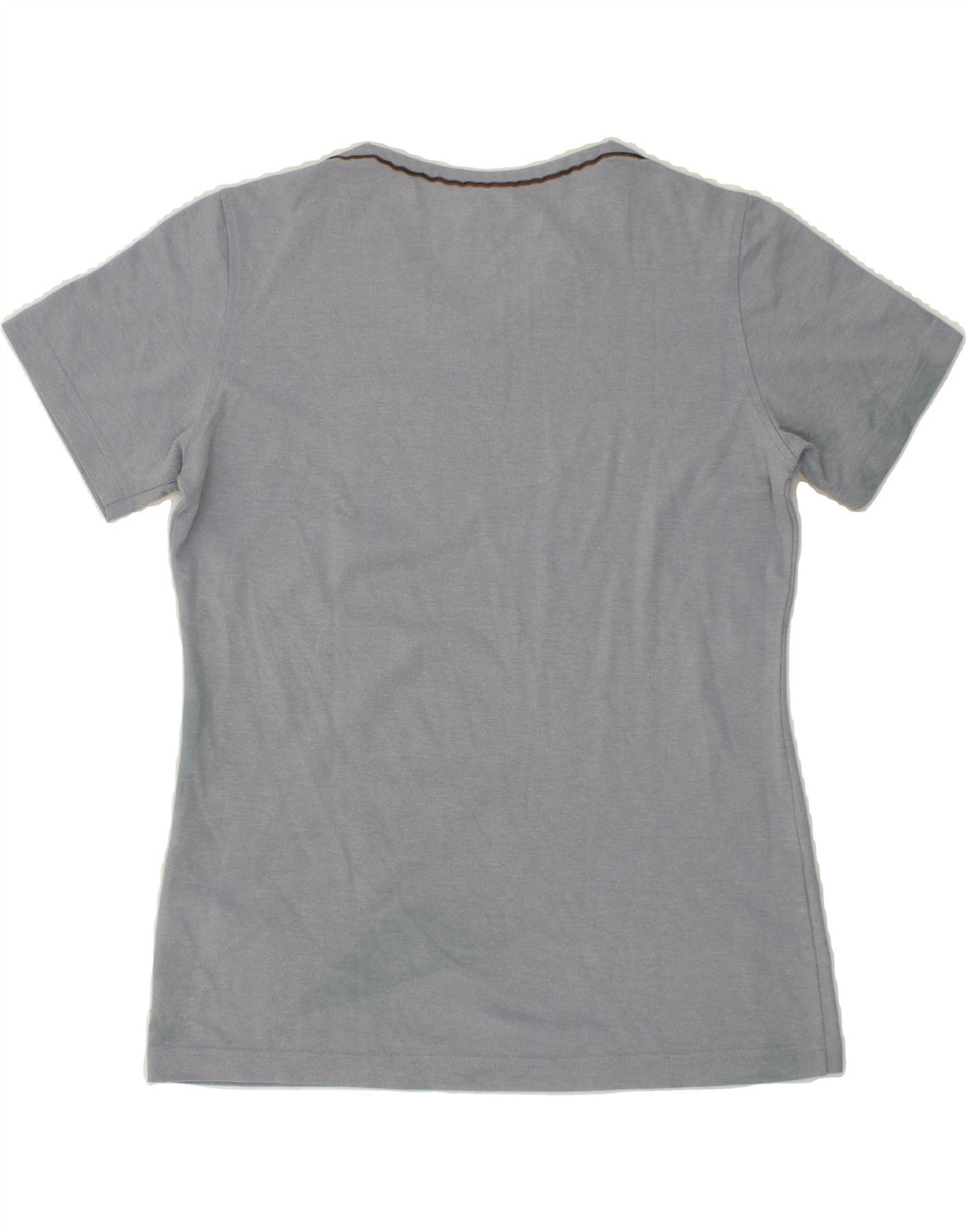 LOTTO Womens T-Shirt Top UK 16 Large Grey Cotton Vintage Lotto and Second-Hand Lotto from Messina Hembry 