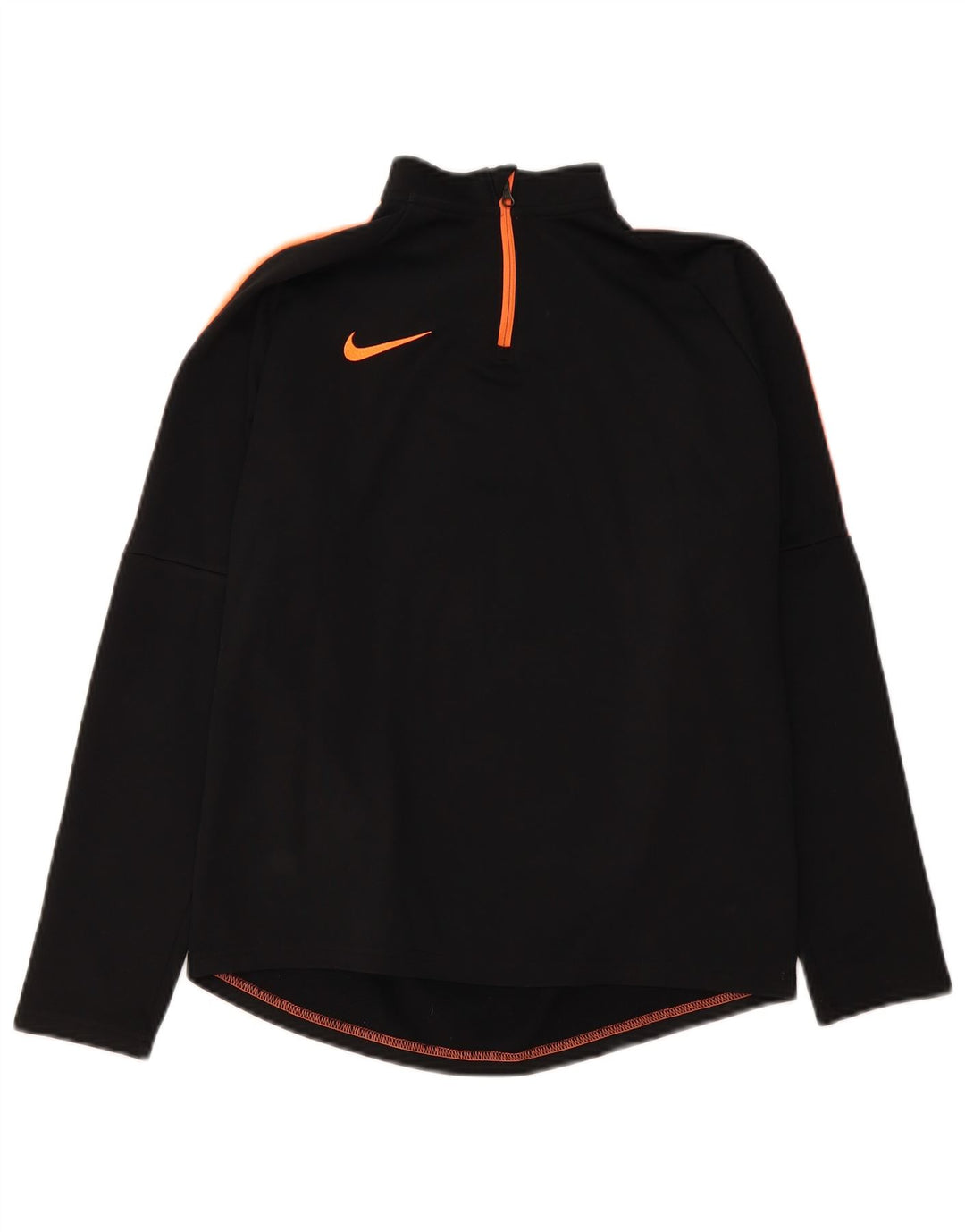 Nike Boys Dri Fit Pullover Træningsdragt Top 13-14 år XL Sort Colourblock