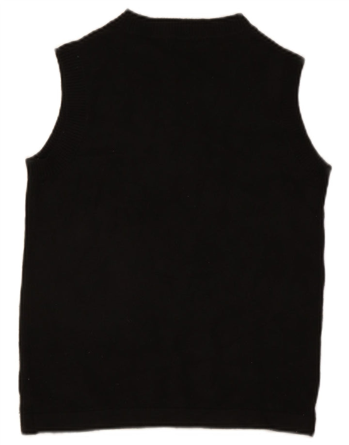 Marks & Spencer Dame Vest Tank Top UK 6 XS Sort Polyester