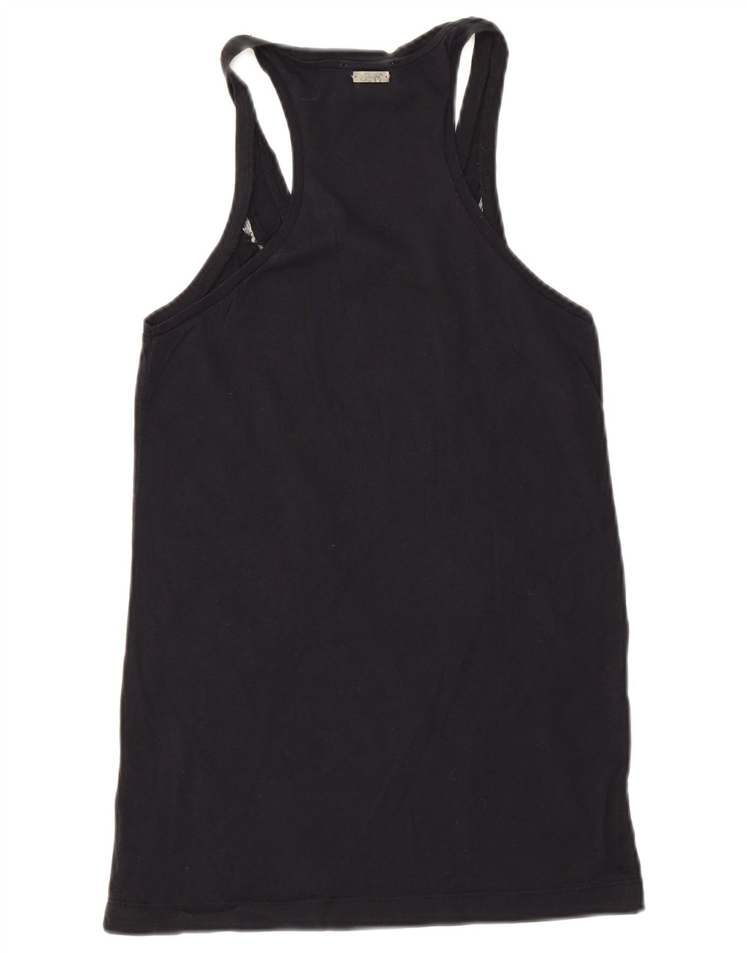 Diesel Dame Ærmeløs Tunika Top UK 8 Small Navy Blue