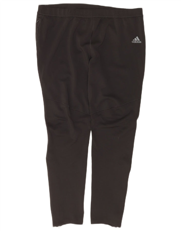 ADIDAS Dame Climacool Træningsdragt Bukser UK 20 2XL Sort Polyester