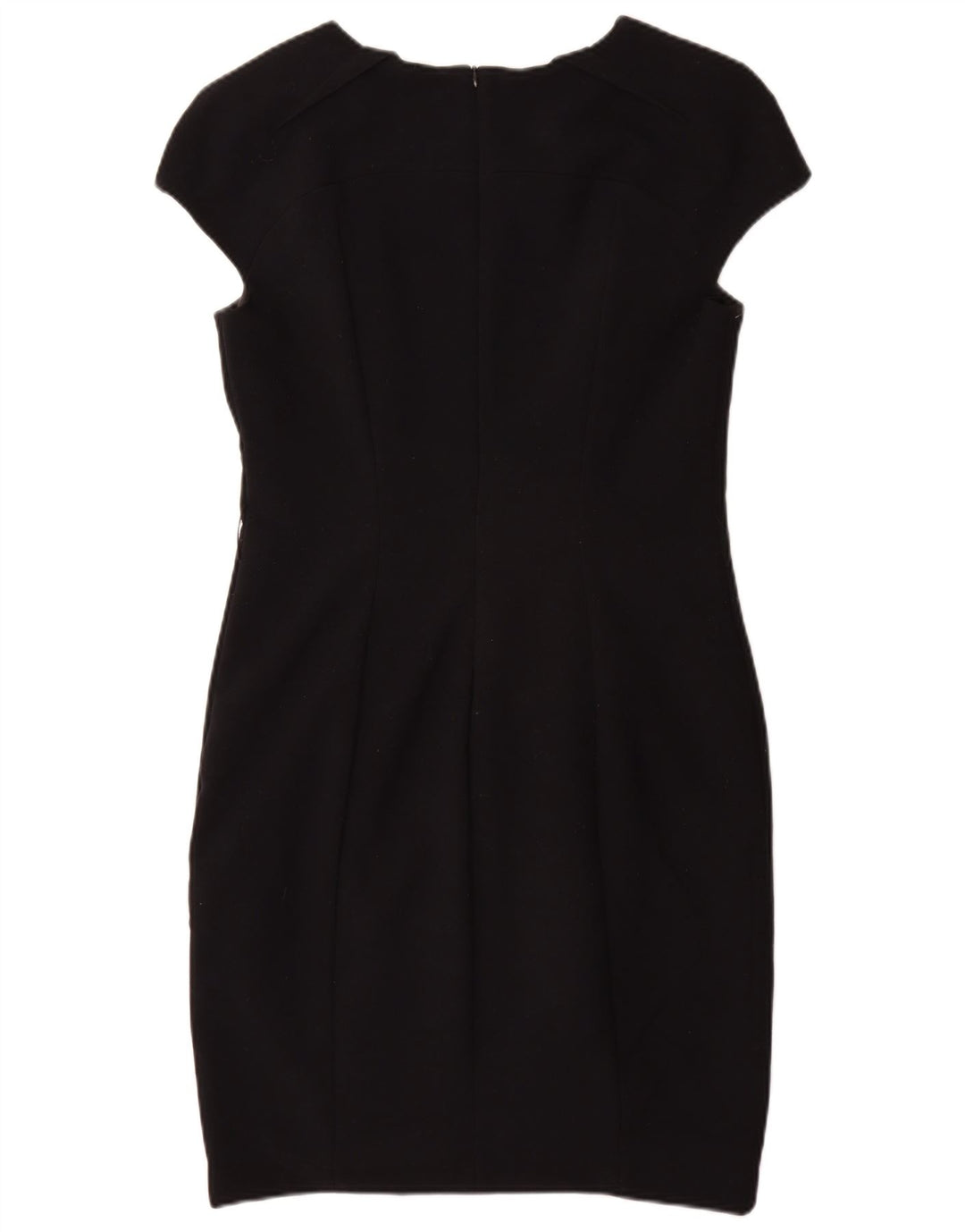 Zara Womens Bodycon Dress UK 18 XL Sort Polyester