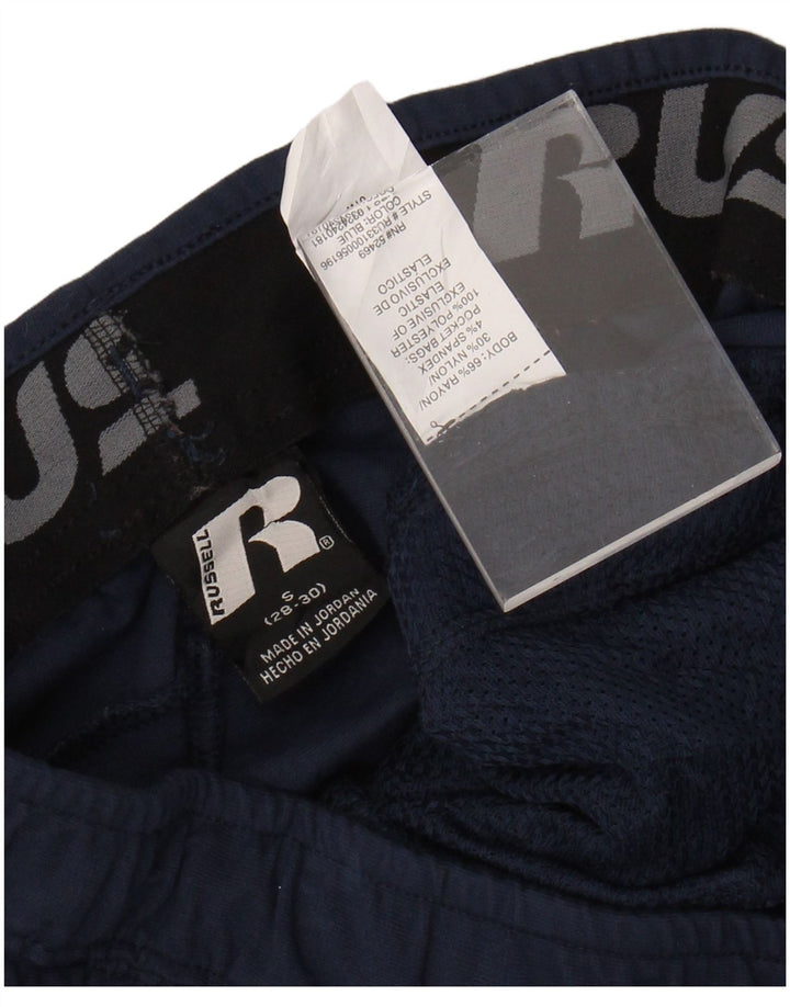 RUSSELL ATHLETIC Womens træningsdragt Bukser Small Navy Blue Rayon