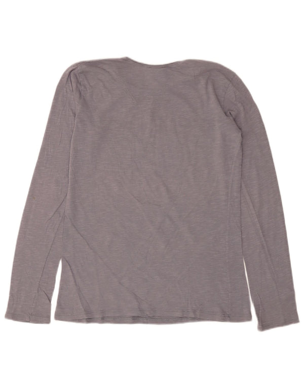 BENETTON Girls Disney Grafisk Top Langærmet 13-14 år Grå Flecked